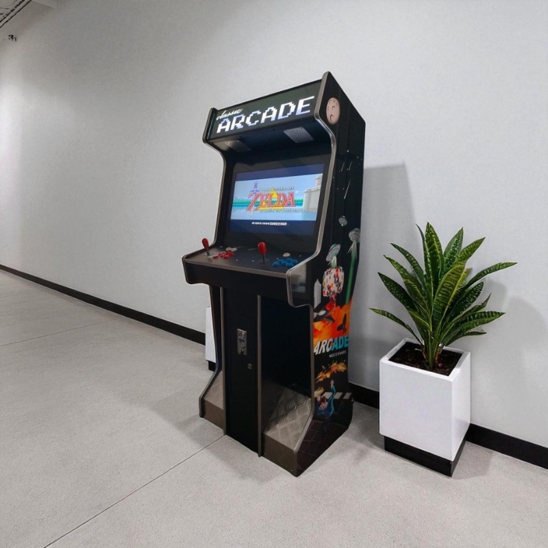 Borne Arcade Multi Jeux - Machine avec Écran HD et Commandes Classiques